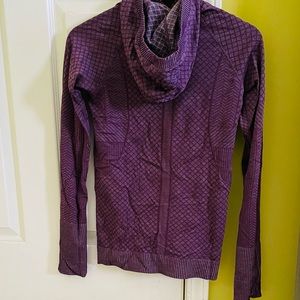Lululemon Long sleeve, gorgeous style and beautiful deep Purple color